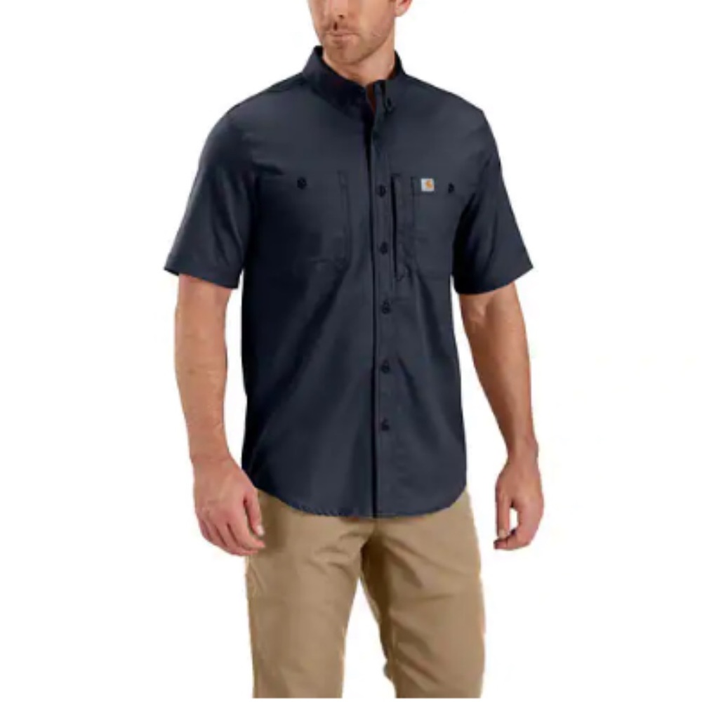 Carhartt Rugged Professional Series Short Sleeve Shirt Medium Workwear